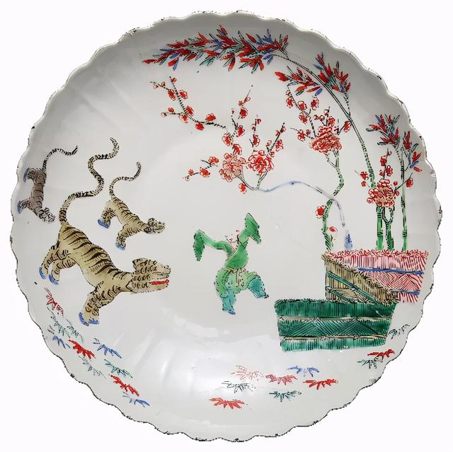 早期广彩，堪比官窑