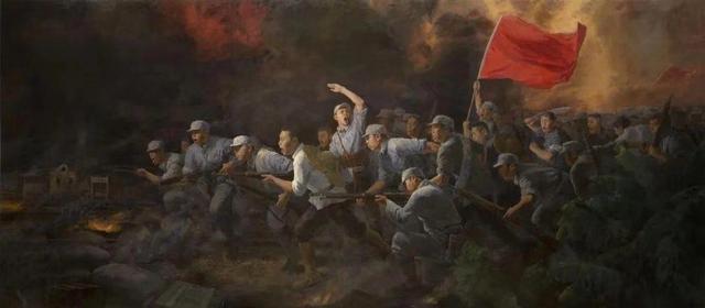 深圳罗湖四位艺术家参与创作的油画作品被中国共产党历史展览馆永久收藏